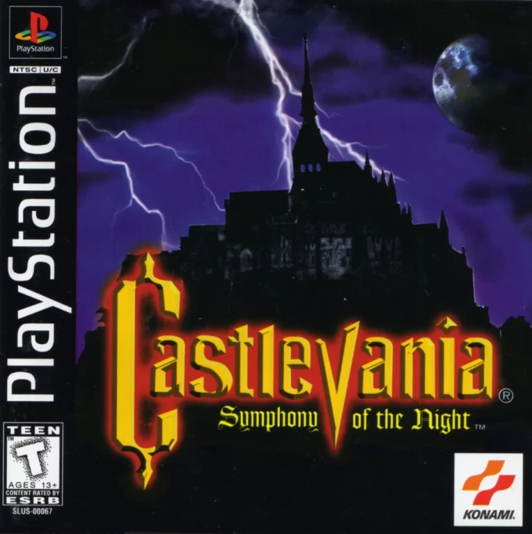 Castlevania: Symphony of the Night, portada