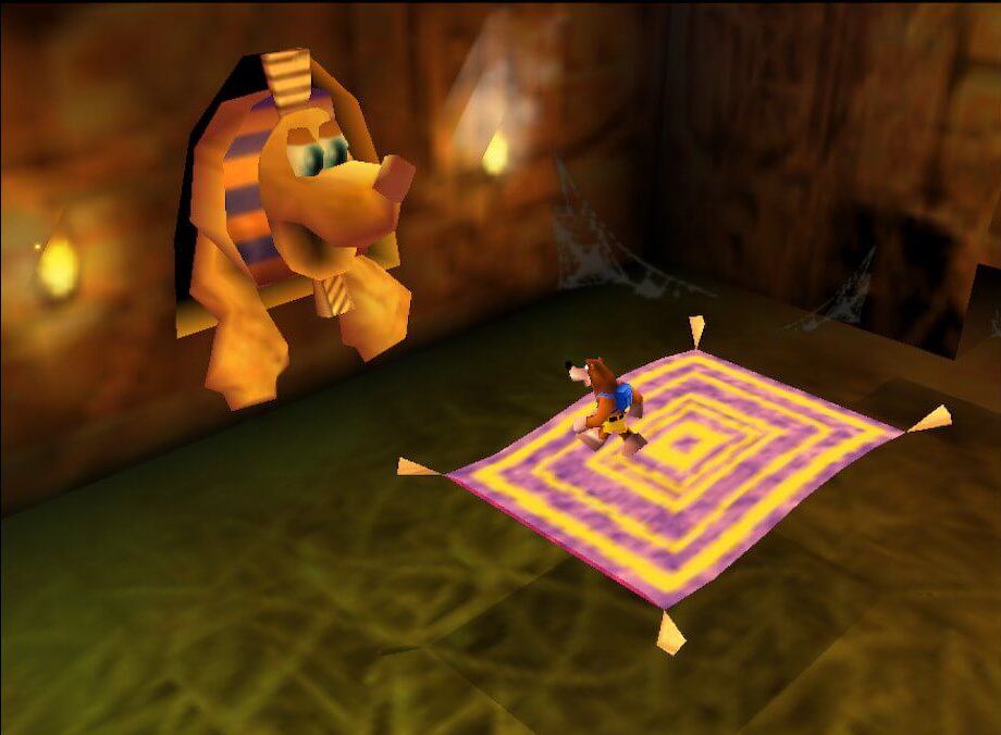 Banjo-Kazooie, plataformeo