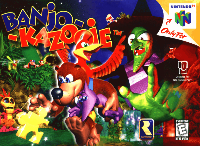 Portada Banjo-Kazooie