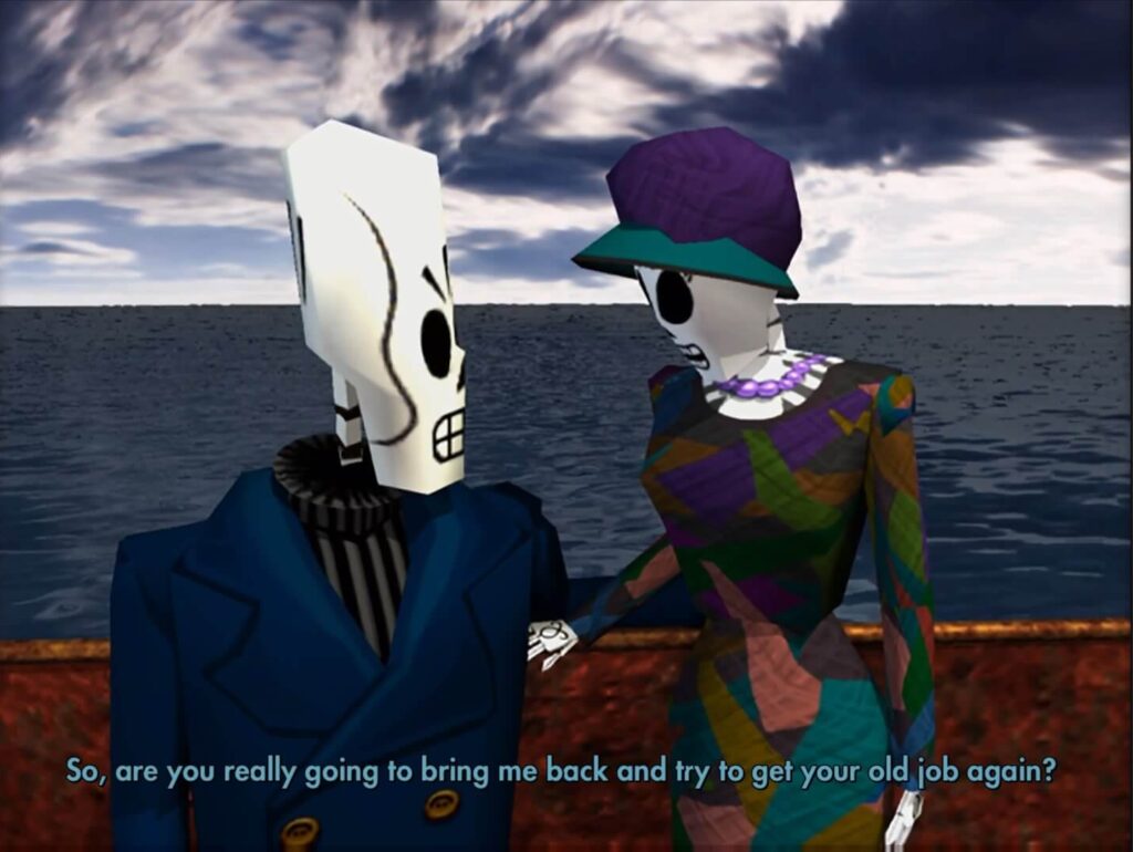 Grim Fandango, Manny y Meche