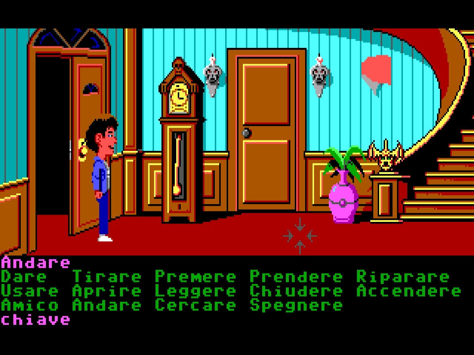 Maniac Mansion gameplay