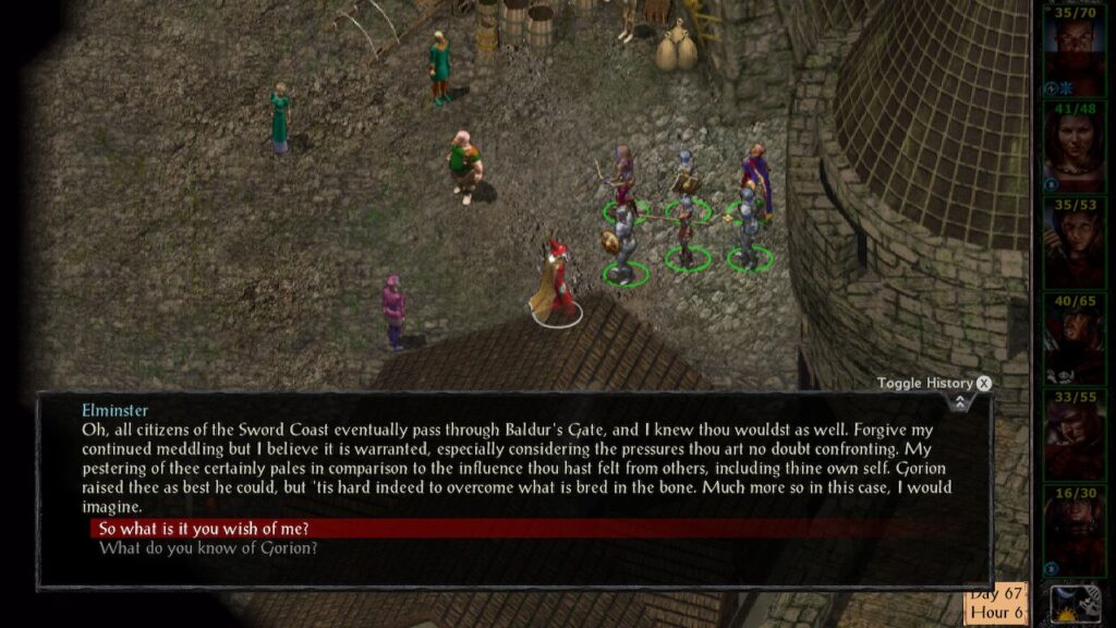 Baldur's Gate, Elminster