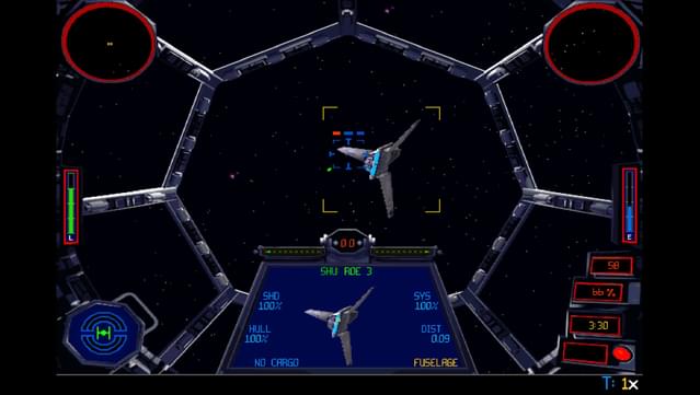 tie fighter gameplay