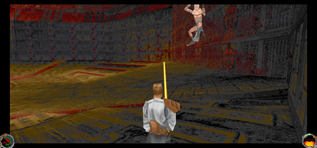 Jedi Knight batllas con sable